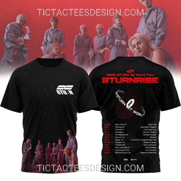 2025 8TURN 1st World Tour 3D Shirt