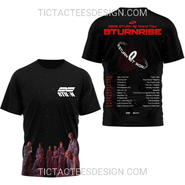 2025 8TURN 1st World Tour 3D Shirt