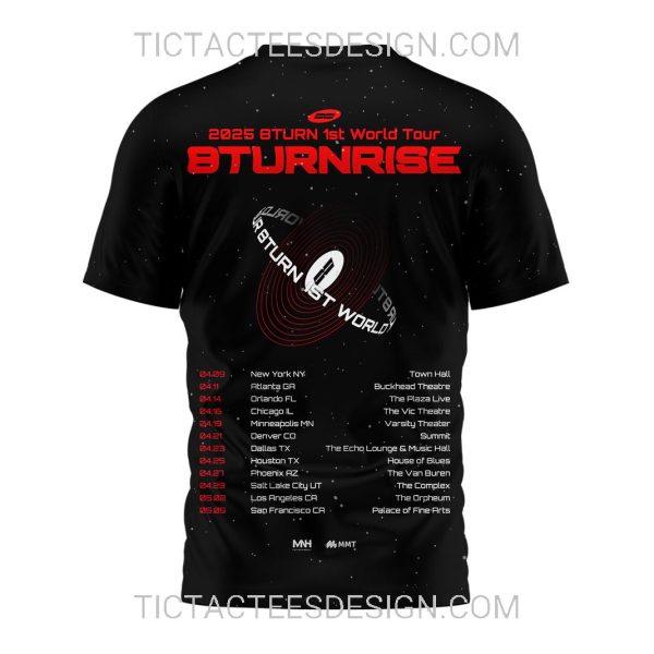 2025 8TURN 1st World Tour 3D Shirt