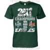 2025 Super Bowl LIX Champions Philadelphia Eagles February 9, 2025 T-Shirt