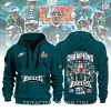 Super Bowl LIX Champions 2024 Kansas City Chiefs Quarter Zip Hoodie