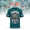 The 2025 Times Super Bowl Champions Of The Year Philadelphia Eagles T-Shirt