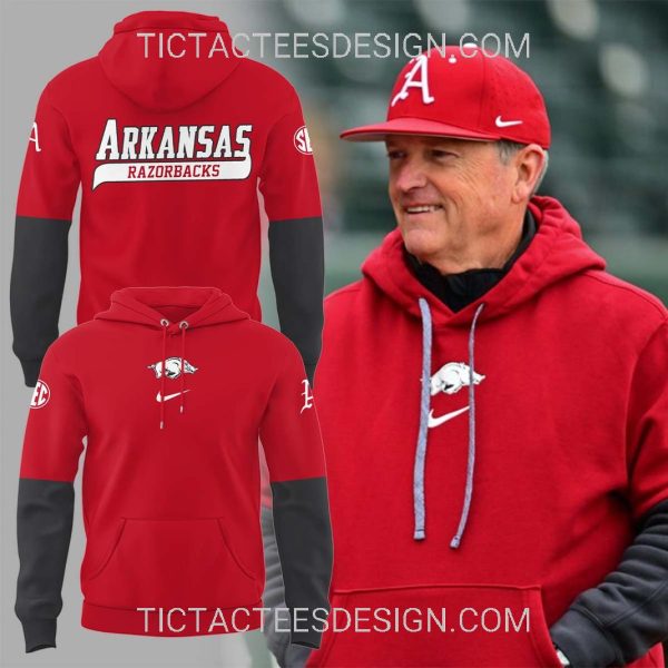 Arkansas Razorbacks X Coach Dave Van Horn Hoodie