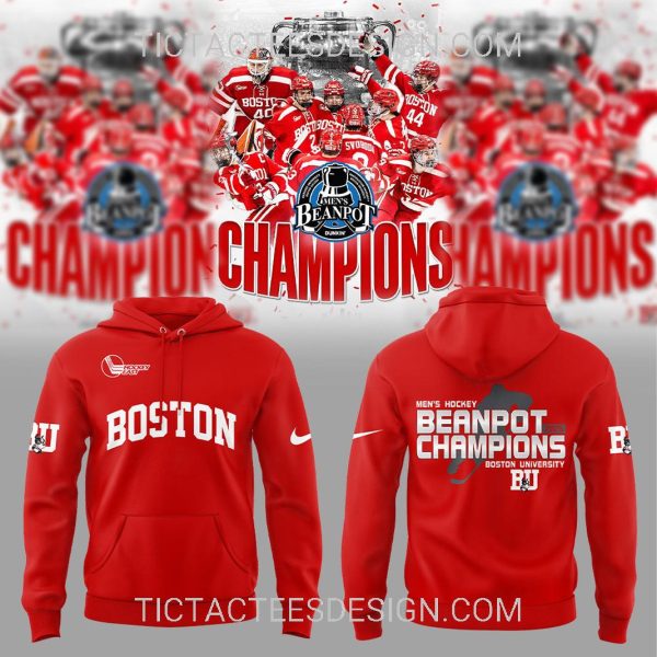 Boston University Men’s Ice Hockey BEANPOT Champion T-Shirt