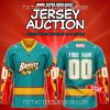 Toledo Walleye Bullfrogs Uniform Jersey