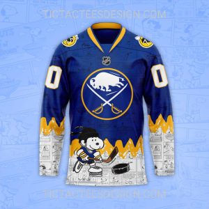 Buffalo Sabres 75th Anniversary of Peanuts Jersey