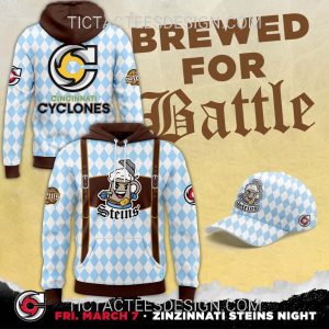 Cincinnati Cyclones x Zinzinnati Steins Jersey