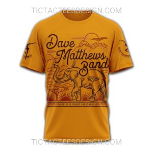 Dave Matthews Band Summer Tour 2025 3D Shirt