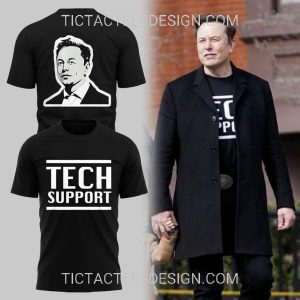 Elon Musk Tech Support T-Shirt