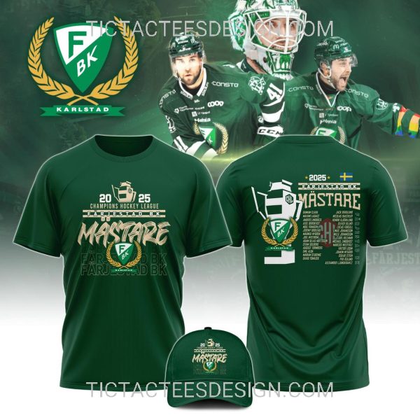 Farjestad BK CHL 2025 Champions Hoodie