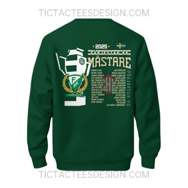 Farjestad BK CHL 2025 Champions Hoodie