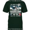 Super Bowl LIX Champions Philadelphia Eagles Fly Eagles Fly February 9, 2025 T-Shirt