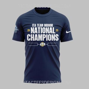 Georgia Bulldogs ITA Team Indoor 2025 National Champions T-Shirt