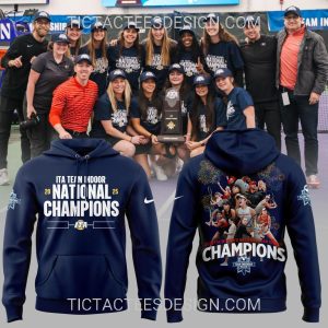 Georgia Bulldogs Women’s Tennis NCAA 2025 ITA Champions Hoodie