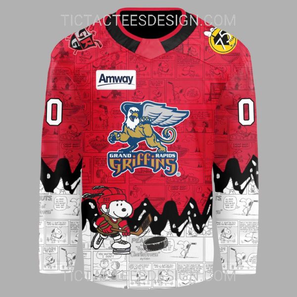 Grand Rapids Griffins 75th Anniversary of Peanuts Hoodie