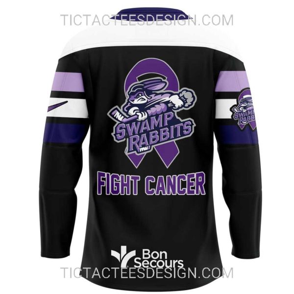 Greenville Swamp Rabbits Fight Cancer Night Jersey