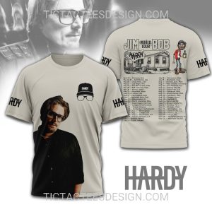 Hardy Jim Bob World Tour 2025 3D Shirt