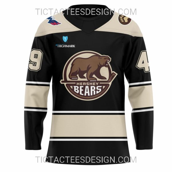 Hershey Bears Brown Uniform Jersey