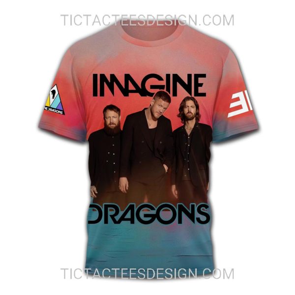 Imagine Dragons Loom World Tour 2025 3D Shirt