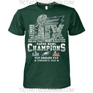 LIX Super Bowl Champions Fly Eagles Fly T-Shirt