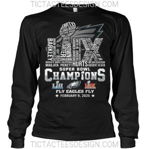 LIX Super Bowl Champions Fly Eagles Fly T-Shirt