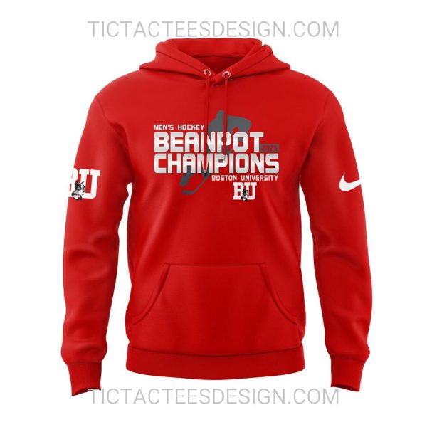 Men’s Hockey Beanpot Champions Boston University Hoodie