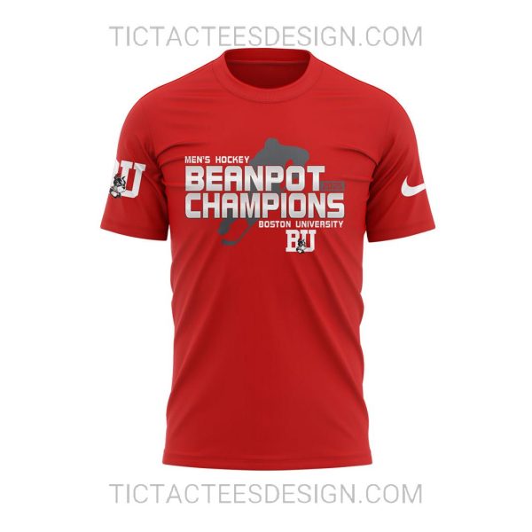 Men’s Hockey Beanpot Champions Boston University Hoodie