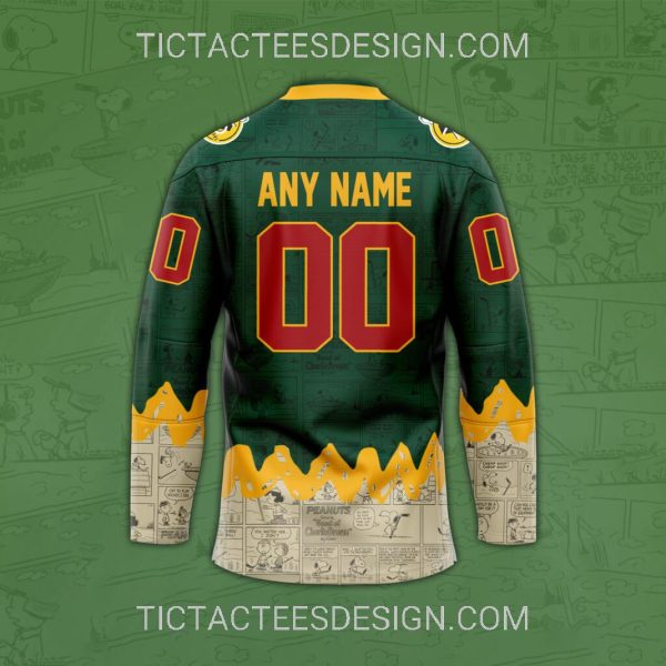 Minnesota Wild 75th Anniversary of Peanuts Jersey