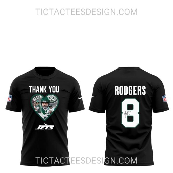 New York Jets Thank You, Rodgers Hoodie