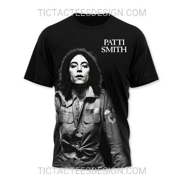 Patti Smith Horses 50th Anniversary Horses Tour 2025 3D Shirt