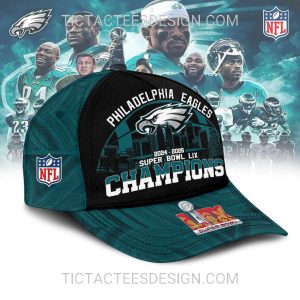 Philadelphia Eagles 2024 – 2025 Super Bowl LIX Champions Cap