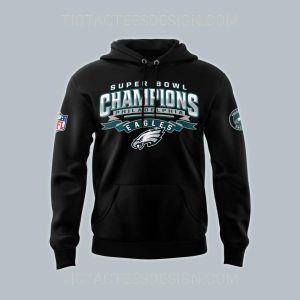 Philadelphia Eagles 2025 Super Bowl Champions Hoodie