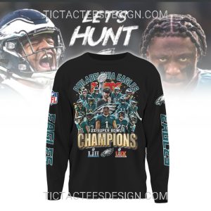 Philadelphia Eagles 2X Super Bowl Champions Hoodie