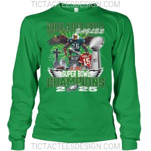 Philadelphia Eagles Super Bowl LIX Champions 2025 T-Shirt