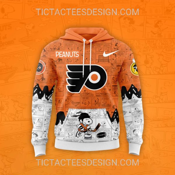 Philadelphia Flyers 75th Anniversary of Peanuts Hoodie