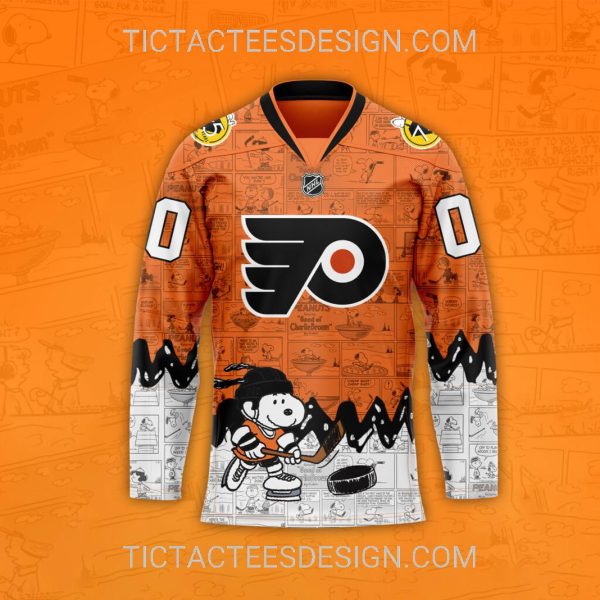 Philadelphia Flyers 75th Anniversary of Peanuts Hoodie