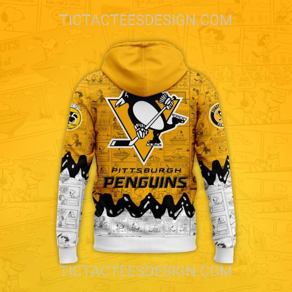 Pittsburgh Penguins 75th Anniversary of Peanuts Hoodie