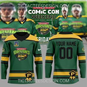 Providence Bruins Rhode Island Comic Con Weekend Custom Jersey