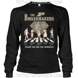 Purdue Boilermakers 129th Anniversary 1896 – 2025 Thank You For The Memories T-Shirt