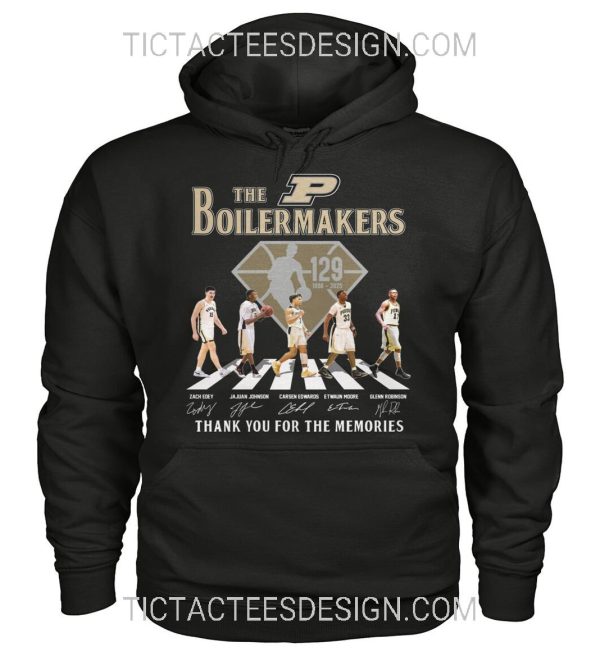 Purdue Boilermakers 129th Anniversary 1896 – 2025 Thank You For The Memories T-Shirt