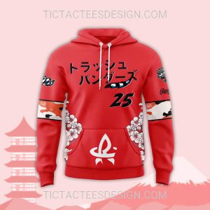 Rocket City Trash Pandas X Japanese Anime Night Hoodie