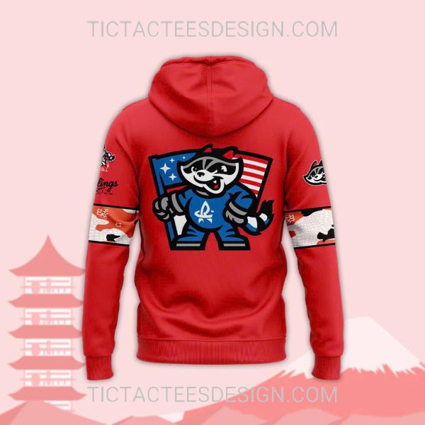 Rocket City Trash Pandas X Japanese Anime Night Hoodie