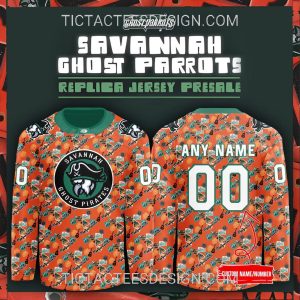 Savannah Ghost Pirates x Our Retro Night Jersey