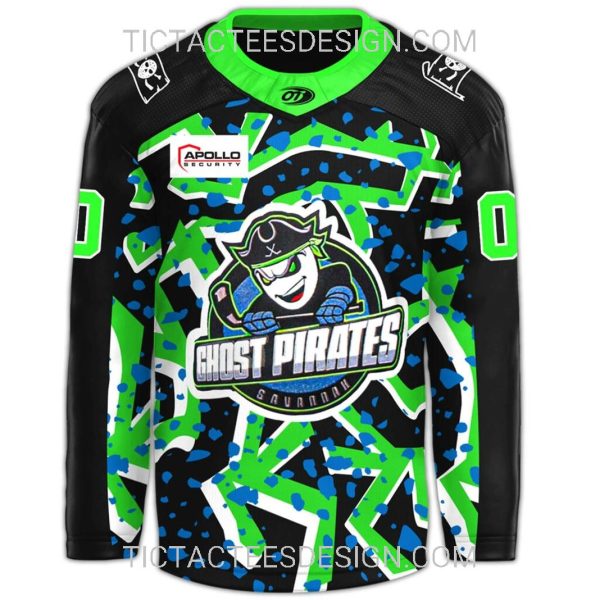 Savannah Ghost Pirates x Our Retro Night Jersey