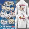 Los Angeles Dodger X Chiikawa 2025 Hoodie – White