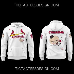 St. Louis Cardinals X Chiikawa 2025 Hoodie