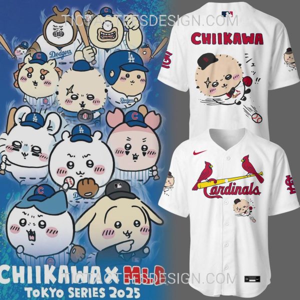 St. Louis Cardinals X Chiikawa 2025 Hoodie