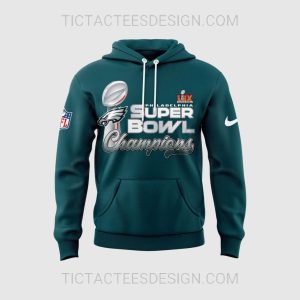 Super Bowl LIX Champions Philadelphia Eagles Fly Eagles Fly Hoodie