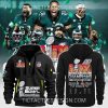 Super Bowl LIX Champions 2024 Philadelphia Eagles Quarter Zip Hoodie