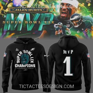 Super Bowl LIX Jalen Hurts MVP Hoodie